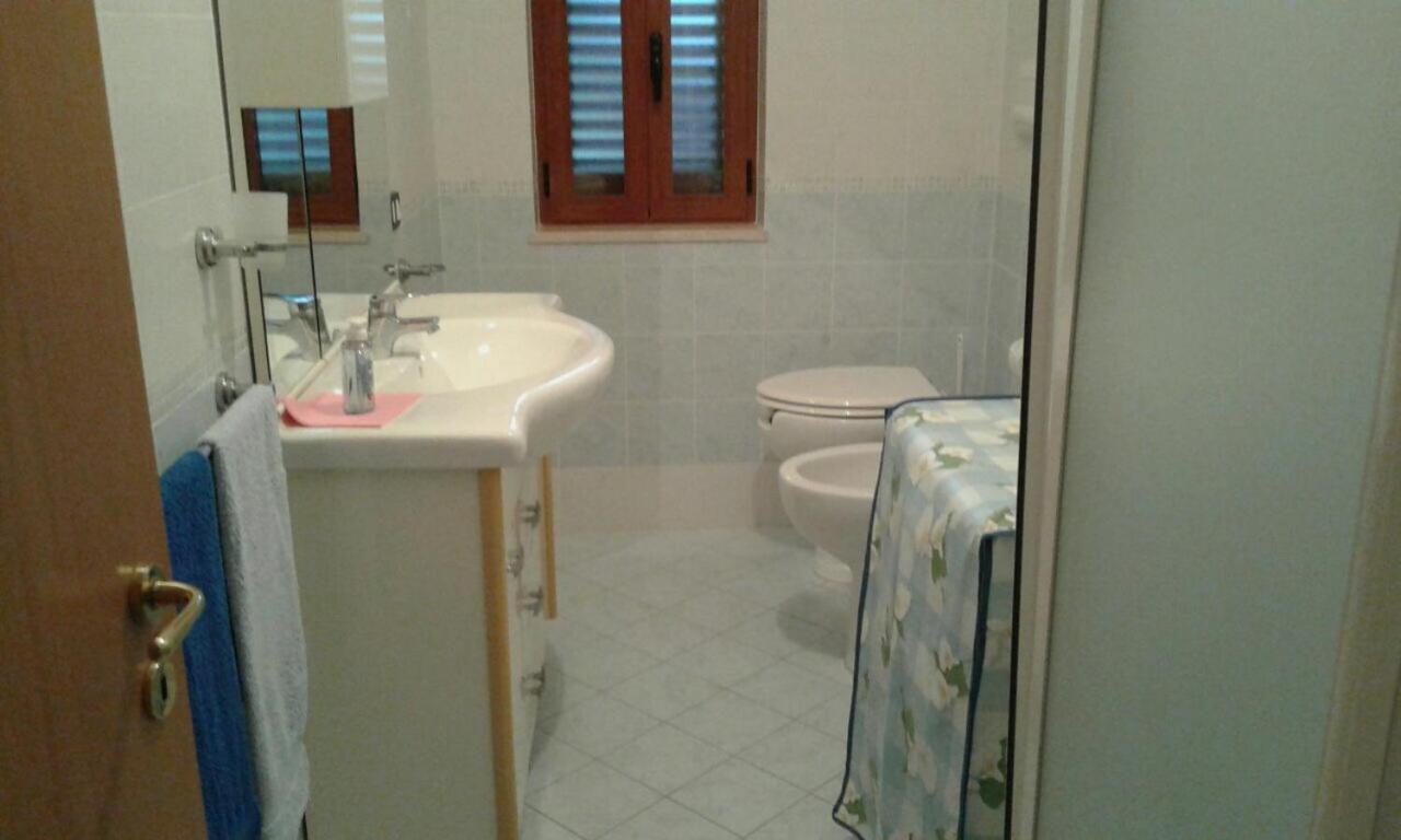 Ferienwohnung Terrazza Sul Mare Pisciotta - Palinuro Exterior foto